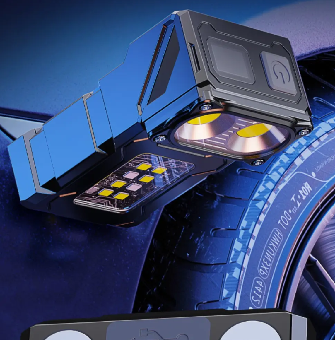 Vista 6 de Linterna LED Recargable Tipo C Viral